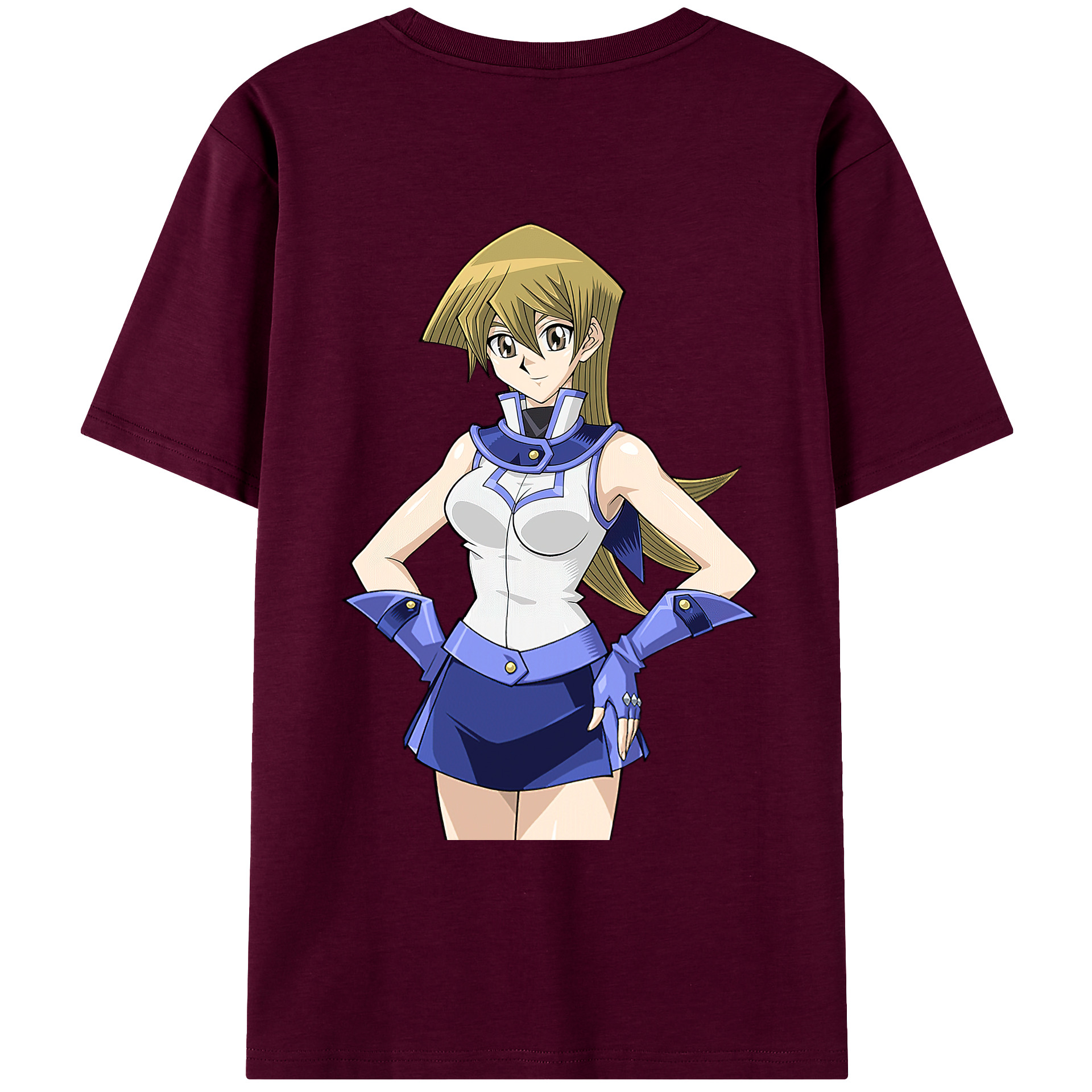 遊☆戯☆王 Yu-Gi-Oh! レディース半袖Tシャツ(バックプリント)